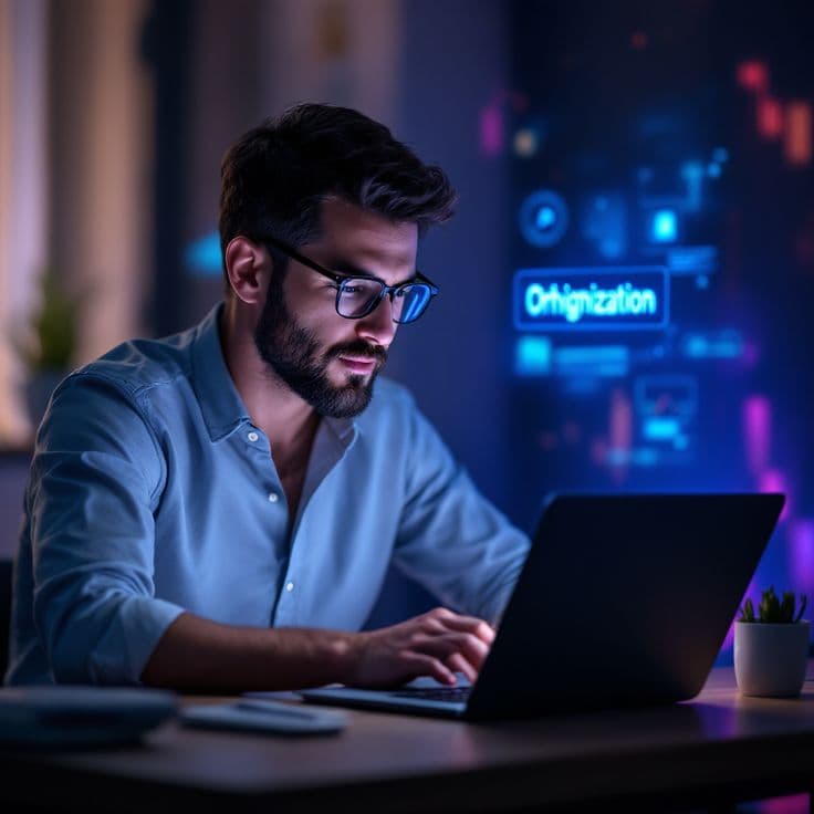 Mentors guiding students in coding